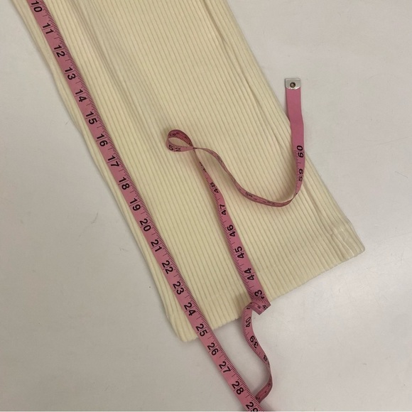 Avenue Montaigne || Alex Corduroy Wide Leg Pull On Pants Ivory Cream 4 - Picture 11 of 11